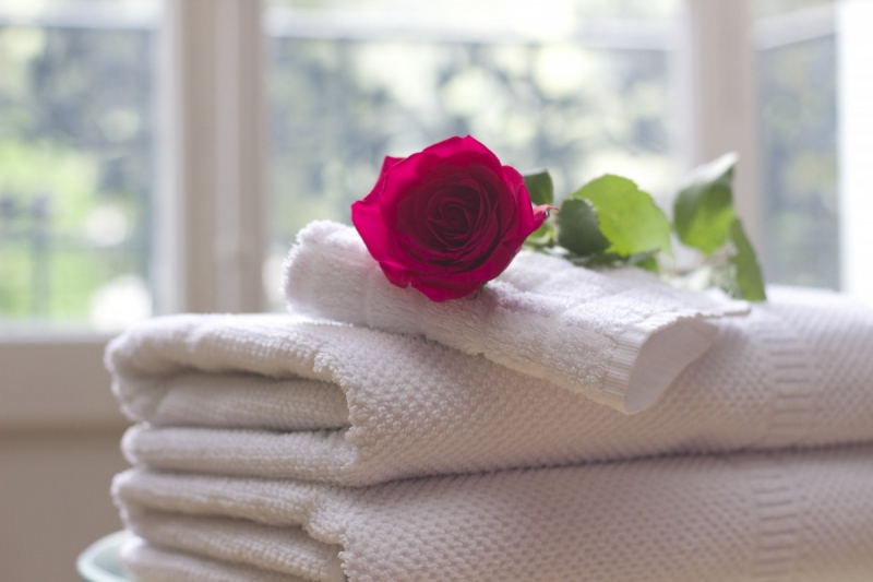 chambre-hote-ROURE-min_towel_rose_clean_care_salon_spa_white_bath-731641